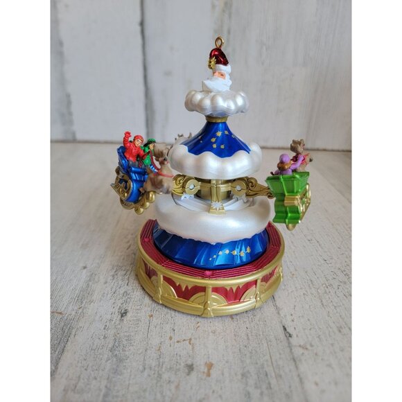 Hallmark journey to the Stars ornament Xmas sleigh magic - Picture 4 of 8